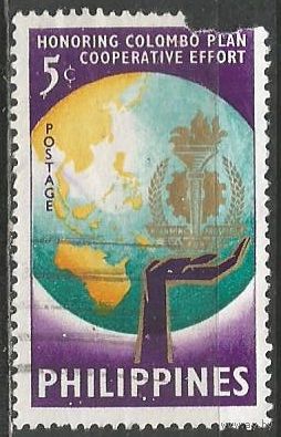 Филиппины. 7-я Годовщина вступления в План Коломбо. 1961г. Mi#684.