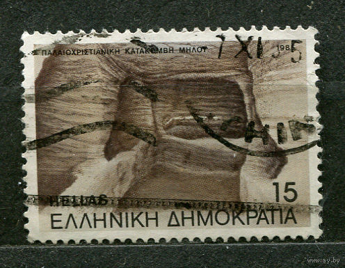 Катакомбы Милоса. Греция. 1985