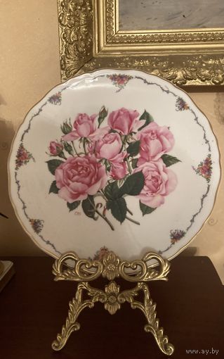 Тарелка Роза для Королевы Англия Royal Albert Редкая