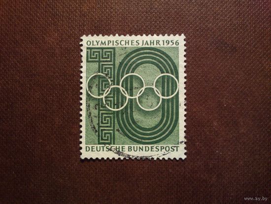 Германия .ФРГ 1956 г.Олимпийские Игры ./26а/