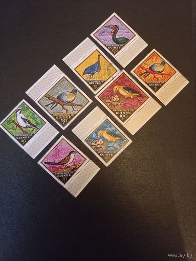 Птицы. Гвинея. 1971