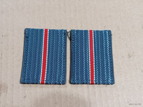 Погоны на китель офицера  МВД РБ 92 год