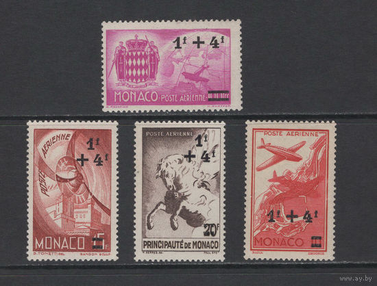 Авиа Монако 1945** Авиапочта