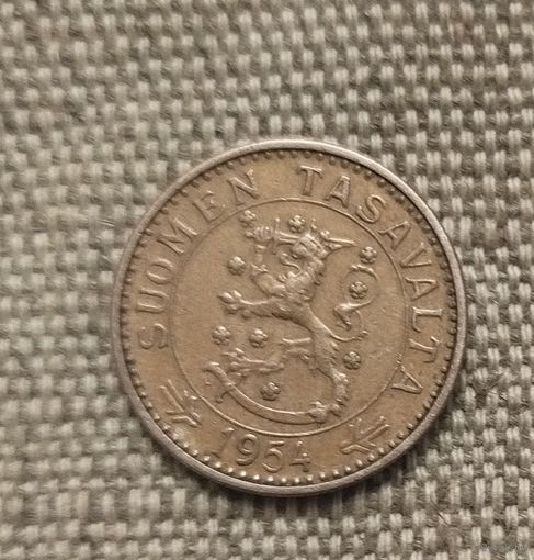 ФИНЛЯНДСКАЯ РЕСПУБЛИКА 20 МАРОК 1954
