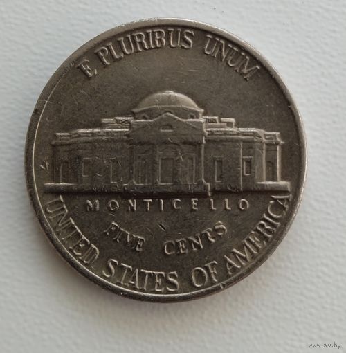 США 5 центов 1987