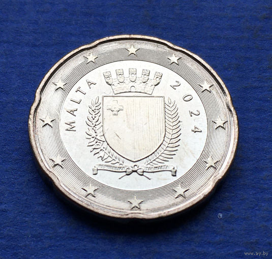 Мальта 20 евроцентов 2024