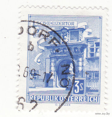 Швейцарские ворота, Вена Хофбург 1962 год