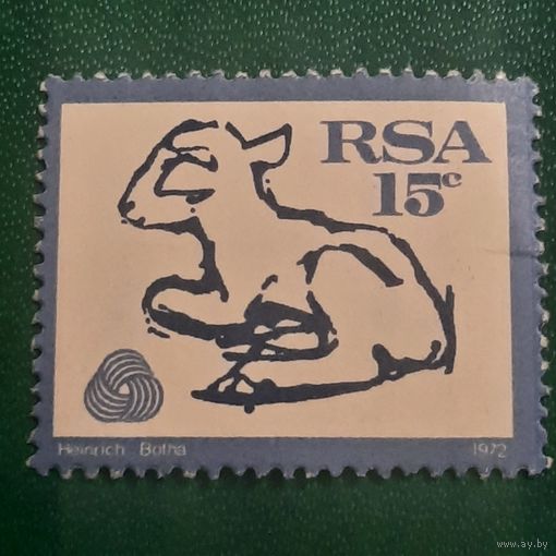 ЮАР 1972. Домашний скот. Ягнёнок