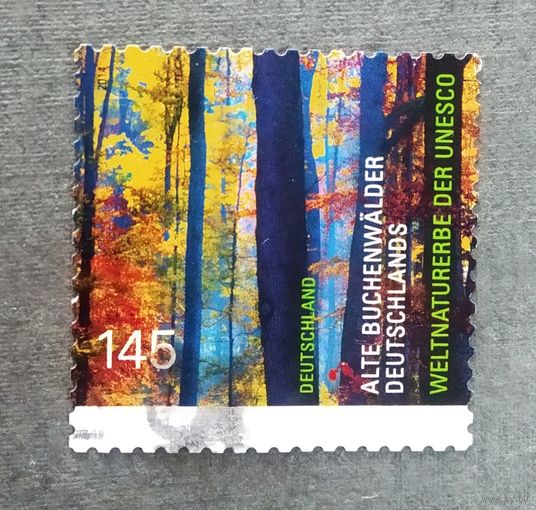 Марка Германия 2014 год Лес