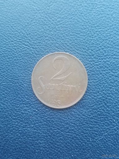 2 санти 1922. С 1 рубля