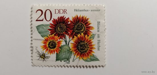 ГДР 1982. Флора