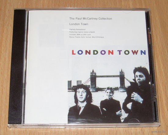 Paul McCartney & Wings - London Town (1978/1993, Audio CD, Remastered +2 bonus tracks)