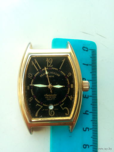 Часы "FRANCK MULLER" GENEVE автоподзавод с дозаводом