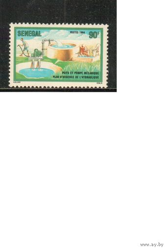 Сенегал-1985 (Мих.839) ,  ** , Вода, Фауна