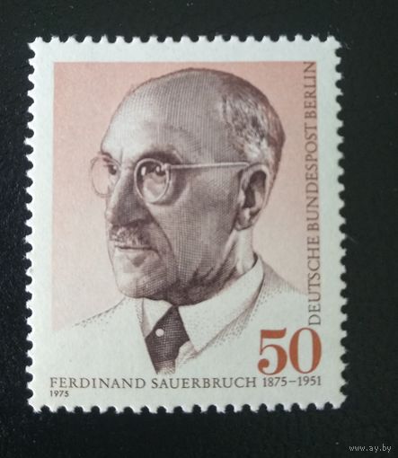 Западный Берлин 1975 Mi 492 MNH