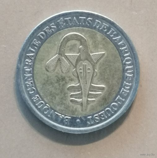 Западная Африка (ВСЕАО) 200 франков, 2017 г., KM# 14