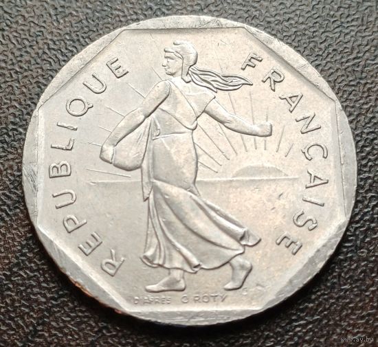 Франция 2 франка, 1979    ( 1-10-6 )