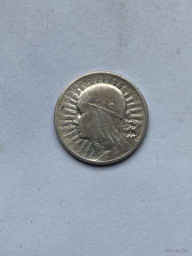 2 злотых. 1933г. Ядвига