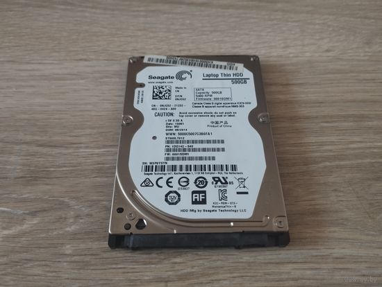 Жесткий диск HDD 500GB для ноутбука