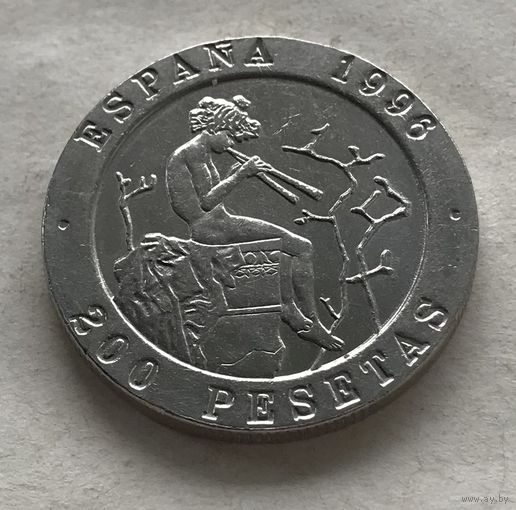 Испания 200 песет 1996 - Мастера испанской живописи - Мариано Фортуни и Рамон Байеу