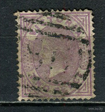 Австралийские штаты - Виктория - 1873/1883 - Королева Виктория 2Р - [Mi.73II] - 1 марка. Гашеная.  (Лот 17HT)-TG3P15