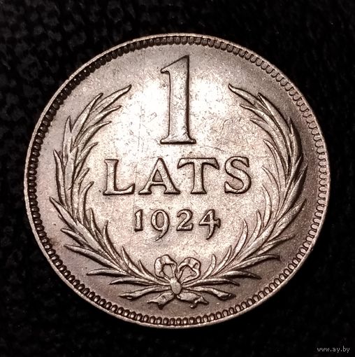 1 лат 1924 г. Серебро. С 1 рубля. Смотрите другие мои лоты с 1 рубля.
