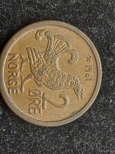 2 эре норвегия 1961