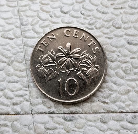 10 центов 1993 года Сингапур. Республика Сингапур.
