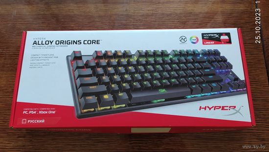 Клавиатура HYPER X Alloy Origins Core (игровая, механическая)