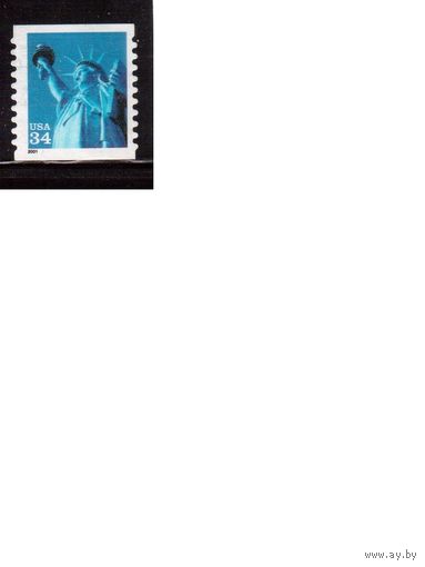 США-2001 (Мих.3399) , * (без клея),  Стандарт,