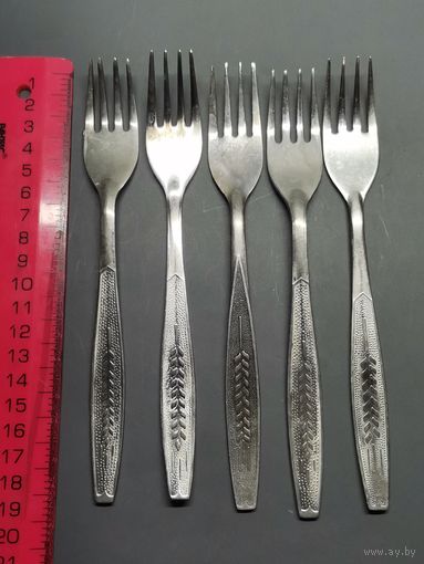 Вилка СССР 5 шт. (одним лотом).