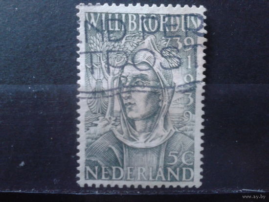 Нидерланды 1939 Святой Виллиброрд, 1200 лет