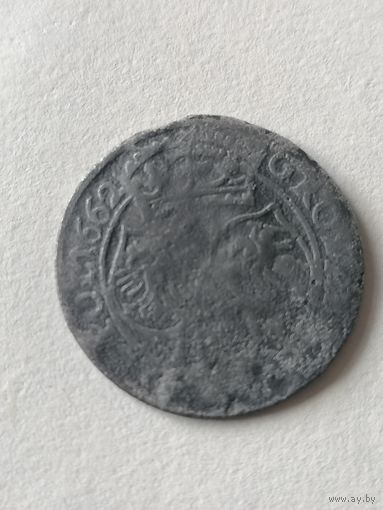 6 грошей 1662 год