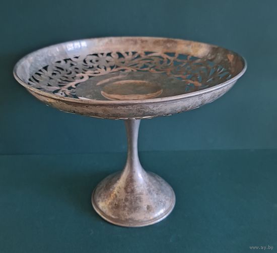 Фруктовница прорезная STERLING 925 пр., 349 гр.