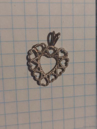 Подвеска серебро