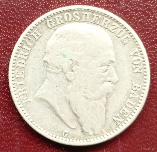 Баден 2 марки 1904