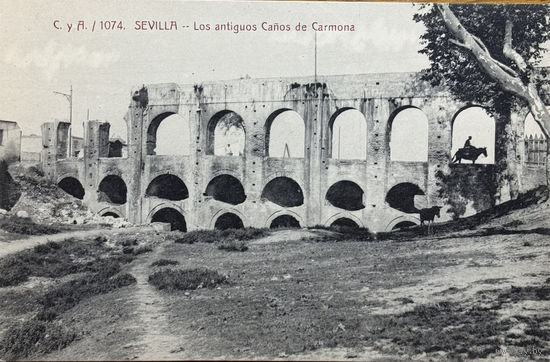 Открытка Испания tarjeta postal Севилья Sevilla