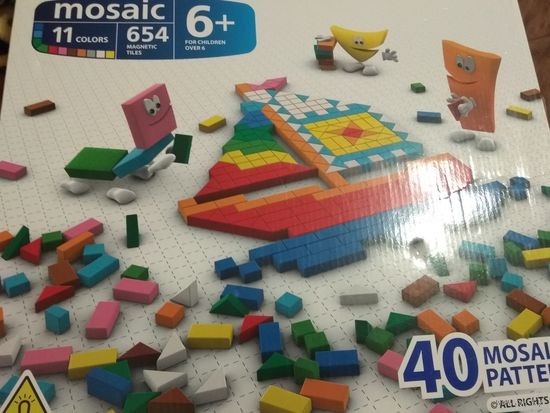 Магнитный конструктор. 654 элементов