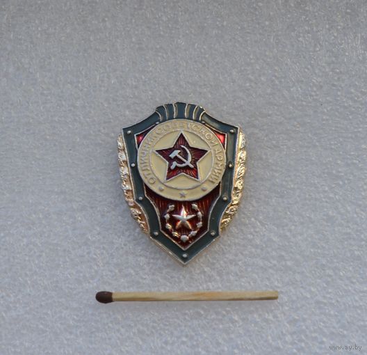 Отличник Советской Армии.