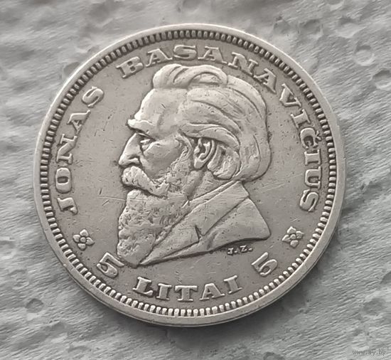Литва 5 лит 1936