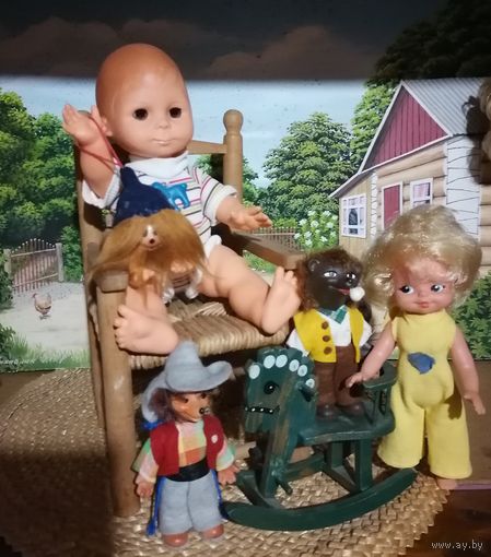 Куклы ГДР~ёжики Schalkau , цены в описании