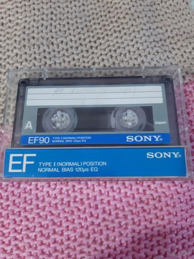 Кассета  SONY EF 90.