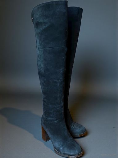 Сапоги ботфорты евро зима