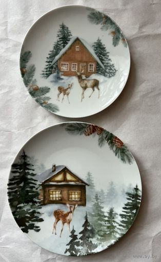 Набор тарелок (2 предмета) "Лесная сказка" ДФЗ