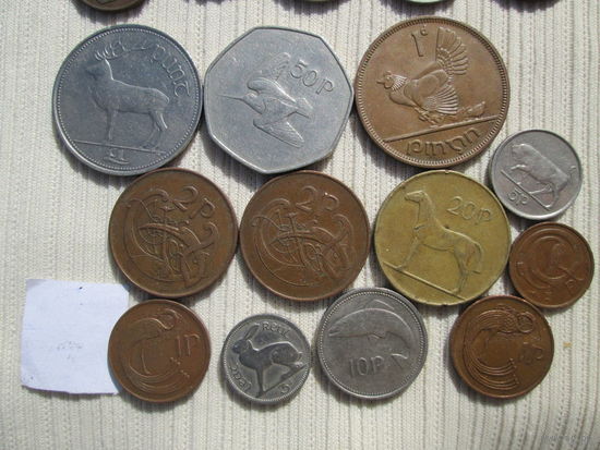 12 монет Ирландии