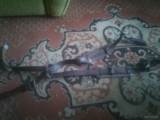 Разгрузка армейская.СССР.Кожа.См.фото.