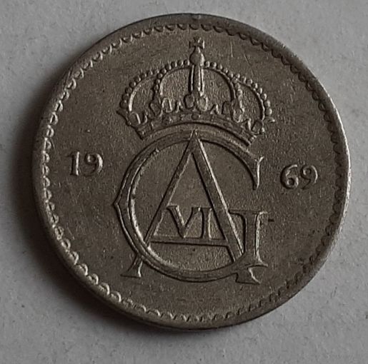 Швеция 10 эре, 1969 (4-11-69)