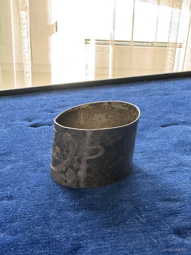 Кольцо для салфеток серебро