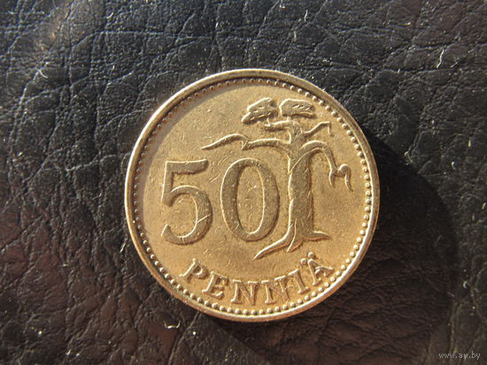 Финляндия. 50 пенни.1969. С 20 копеек. Распродажа коллекции. Смотрите другие лоты.