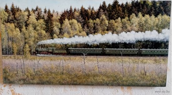 Картина Капчиков Алексей "Майским днем, 16:10", х. м., 40х80см, 2024 г,